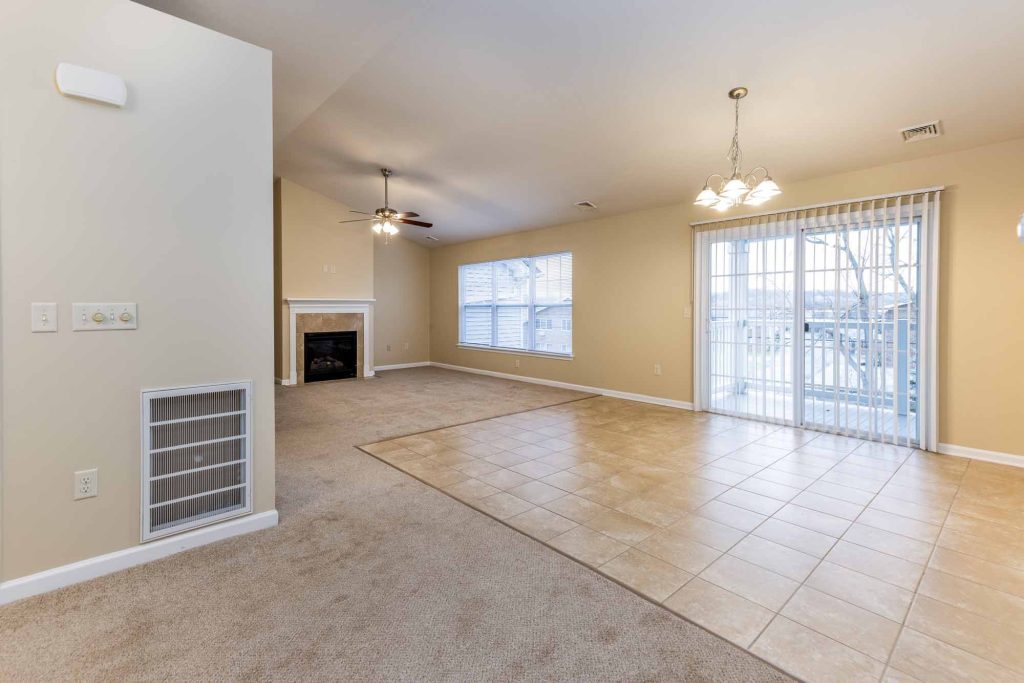Cambridge Heights Living Room and Dining