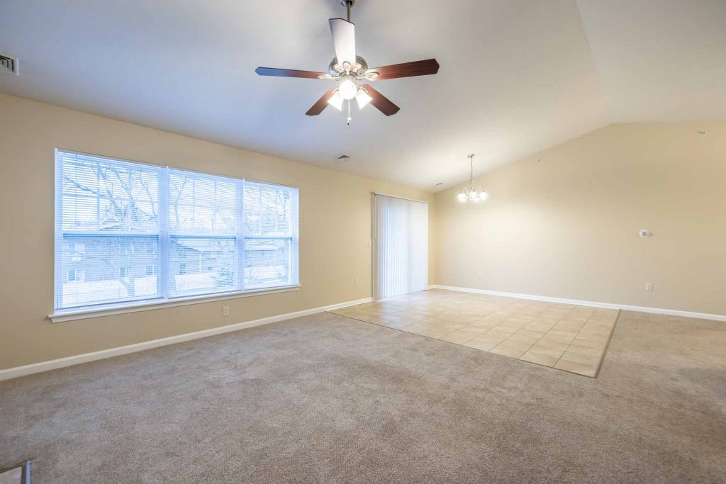 Cambridge Heights Living Room and Dining