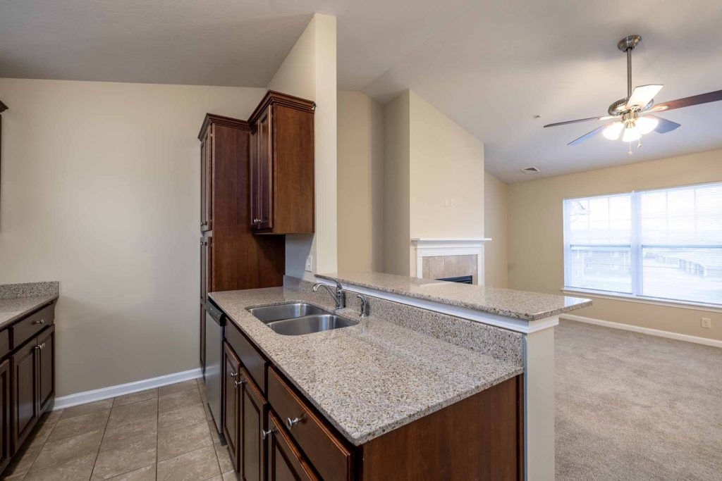 Cambridge Heights Kitchen and Living Room